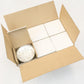 Silver Flower Containers (12 Per Box) - Monumental Supplies  - 3